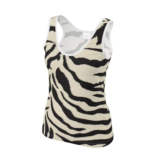 Lara Helmer Zebra Vest Top