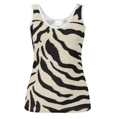 Lara Helmer Zebra Vest Top