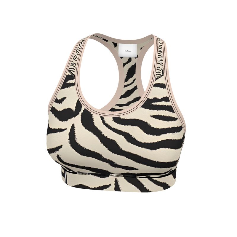 Lara Helmer Zebra Sports Bra