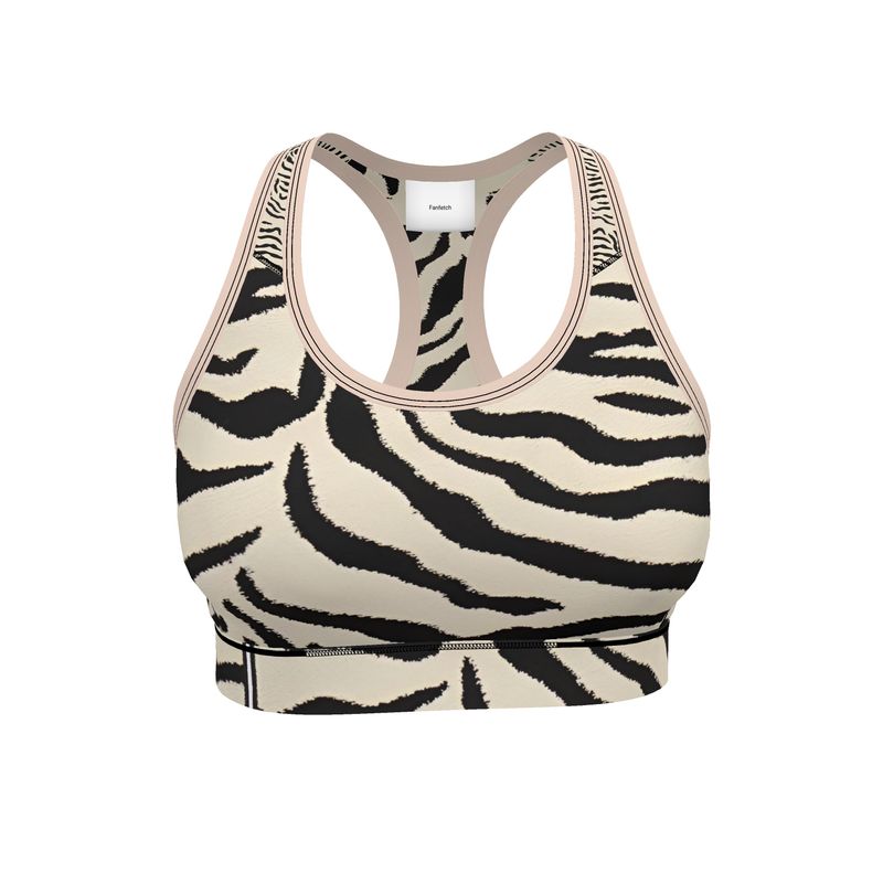 Lara Helmer Zebra Sports Bra