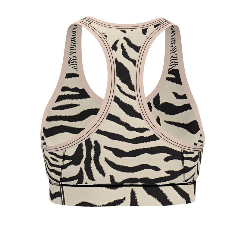 Lara Helmer Zebra Sports Bra