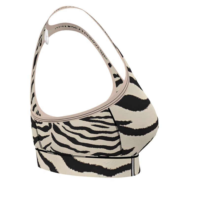 Lara Helmer Zebra Sports Bra