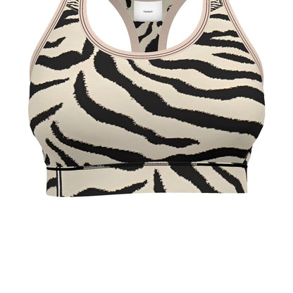 Lara Helmer Zebra Sports Bra