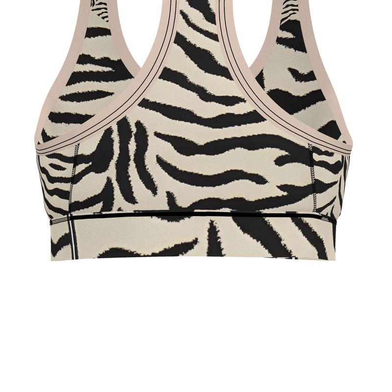 Lara Helmer Zebra Sports Bra