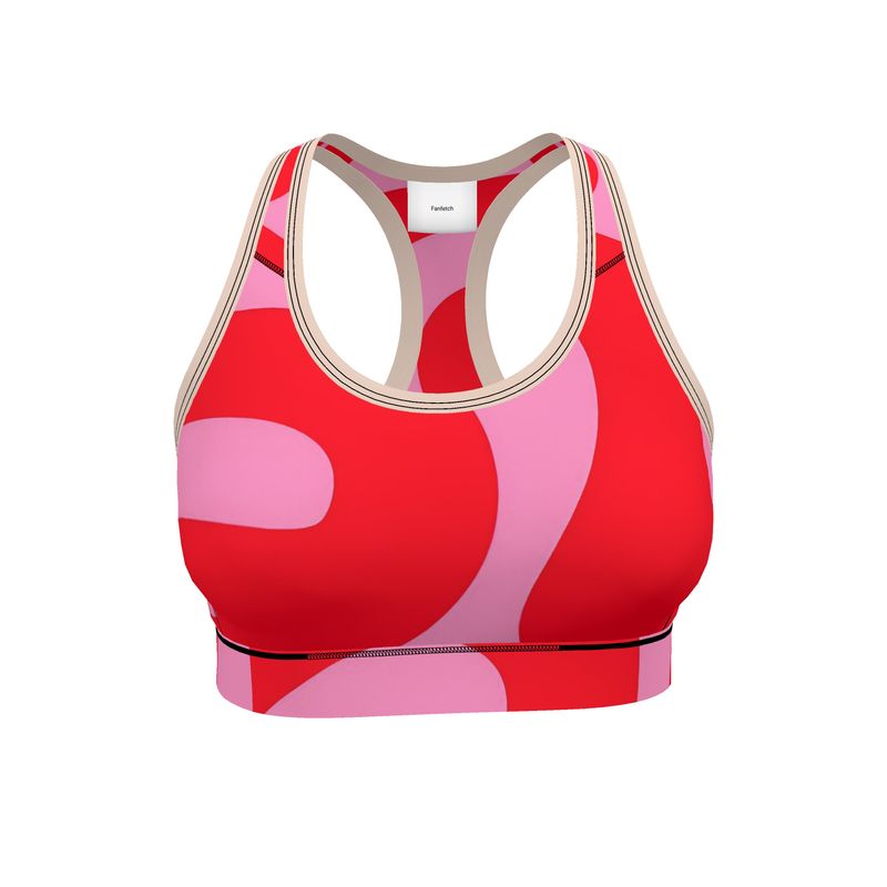 Lara Helmer Swirly Sports Bra