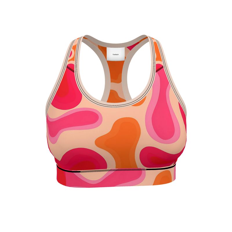 Lara Helmer Trippy Sports Bra