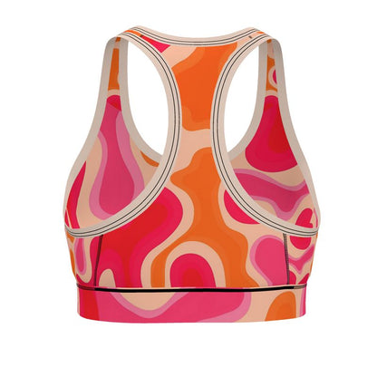 Lara Helmer Trippy Sports Bra