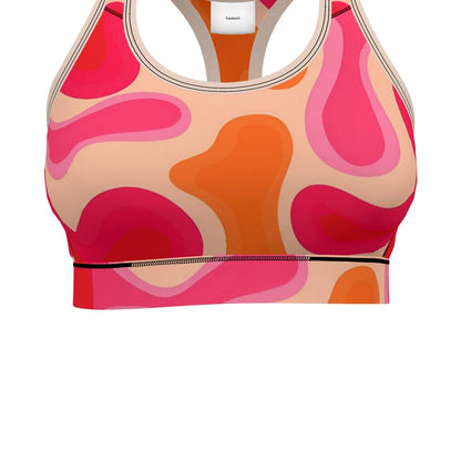 Lara Helmer Trippy Sports Bra