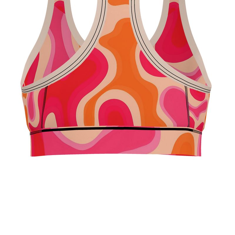 Lara Helmer Trippy Sports Bra