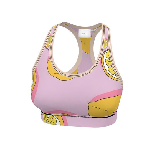 Lara Helmer Lemon Sports Bra