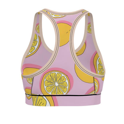 Lara Helmer Lemon Sports Bra