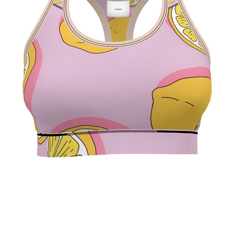 Lara Helmer Lemon Sports Bra