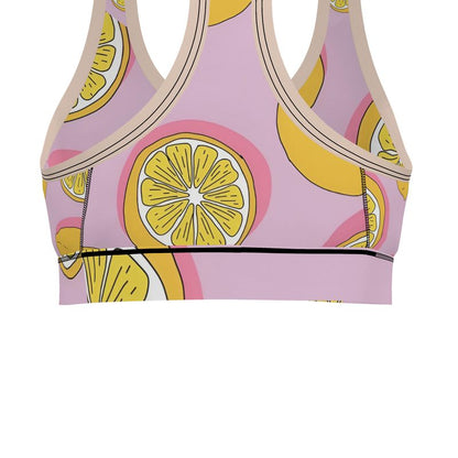 Lara Helmer Lemon Sports Bra