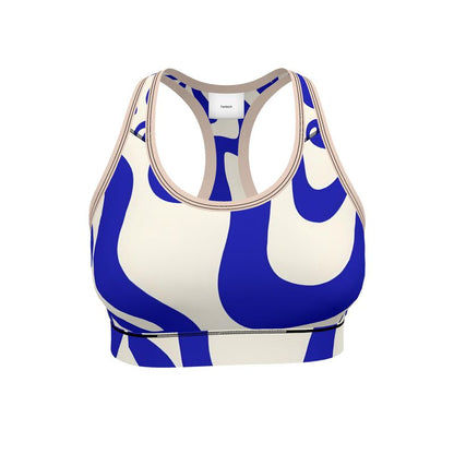 Lara Helmer Azure Sports Bra